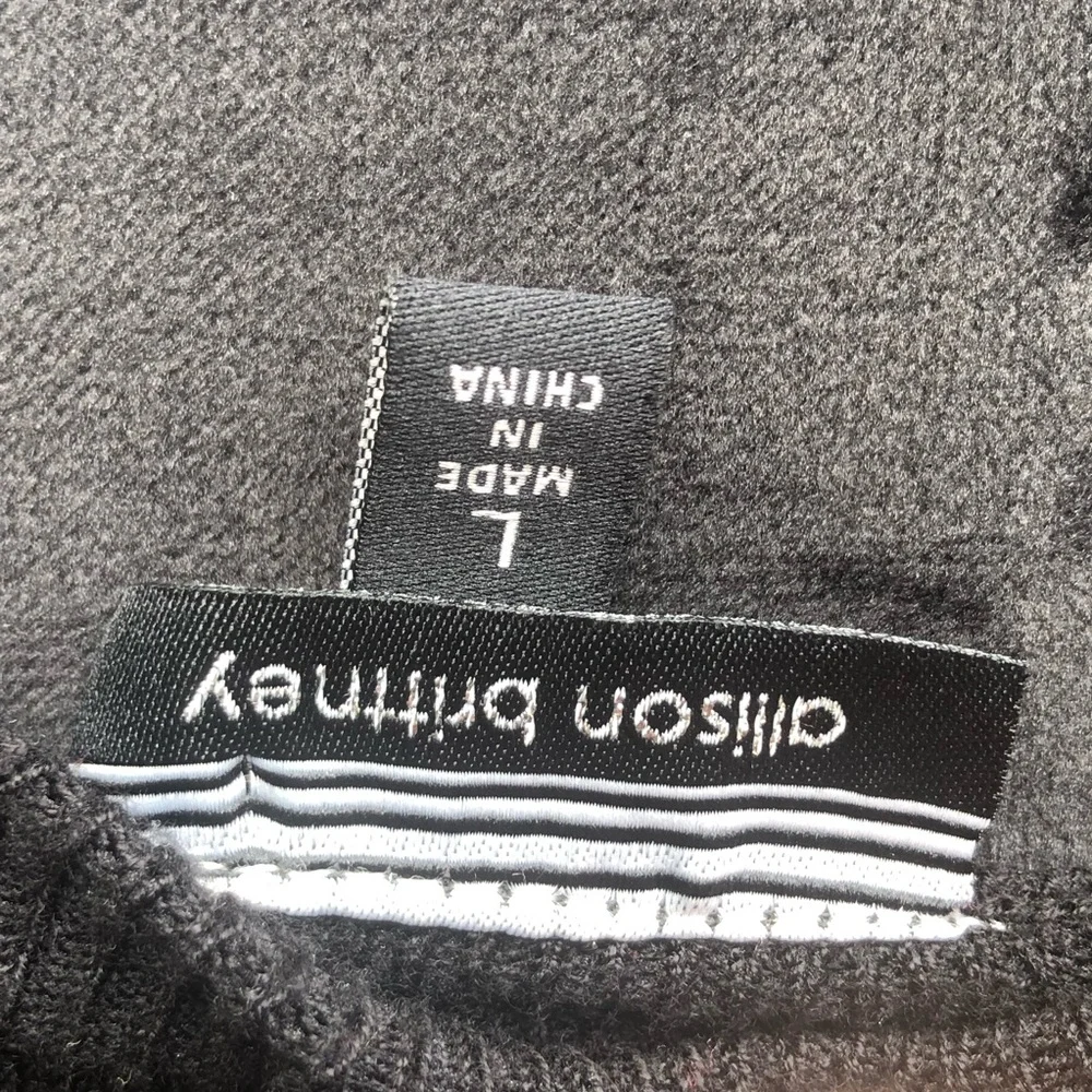 Allison Britney Geometric Chevron Bodycon Dress size Large - Picture 8 of 8